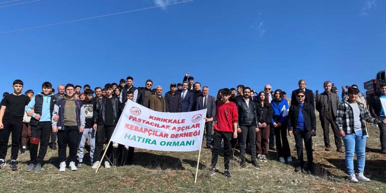 Pastacılar ve aşçılar yarınlar için fidan dikti - Kırıkkale Haber, Son Dakika Kırıkkale Haberleri