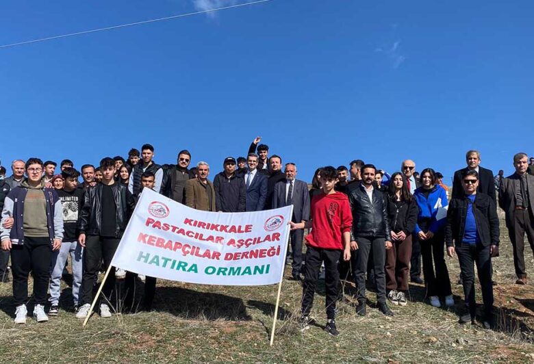 Pastacılar ve aşçılar yarınlar için fidan dikti - Kırıkkale Haber, Son Dakika Kırıkkale Haberleri