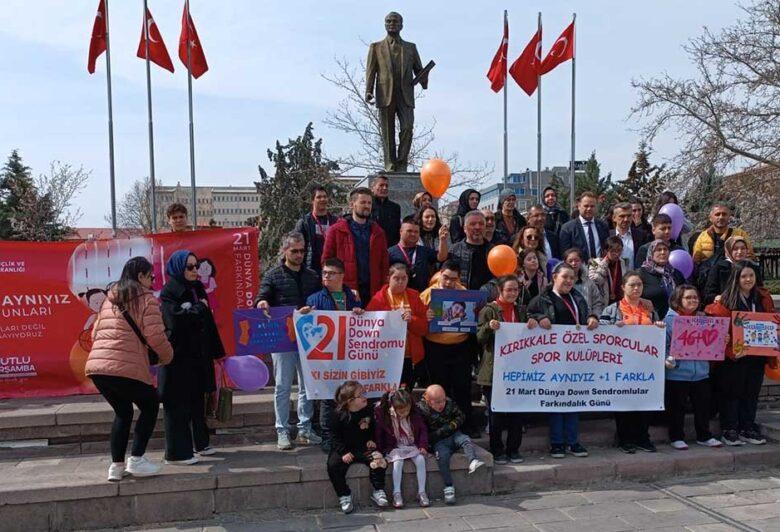 Özel çocuklara günlerinde renkli hediye - Kırıkkale Haber, Son Dakika Kırıkkale Haberleri