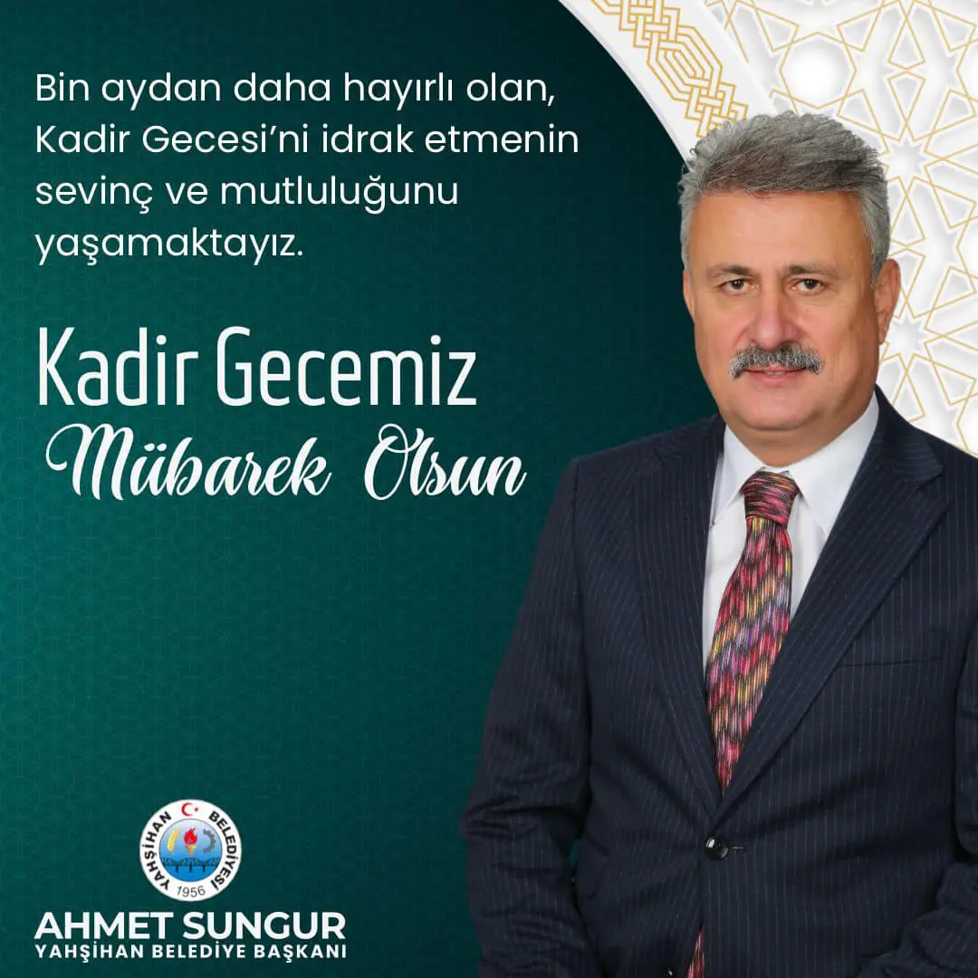 Sungur'dan Kadir Gecesi mesajı - Kırıkkale Haber, Son Dakika Kırıkkale Haberleri