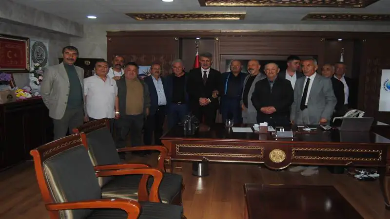 Ali Kaymaz’dan Sungur’a hayırlı olsun ziyareti - Kırıkkale Haber, Son Dakika Kırıkkale Haberleri