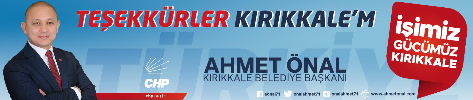 Ahmet Önal | Kırıkkale Belediye Başkanı - Kırıkkale Haber, Son Dakika Kırıkkale Haberleri