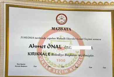 Ahmet Önal'ın mazbatası hazır - Kırıkkale Haber, Son Dakika Kırıkkale Haberleri Ahmet Önal'ın mazbatası hazır - Kırıkkale Haber, Son Dakika Kırıkkale Haberleri