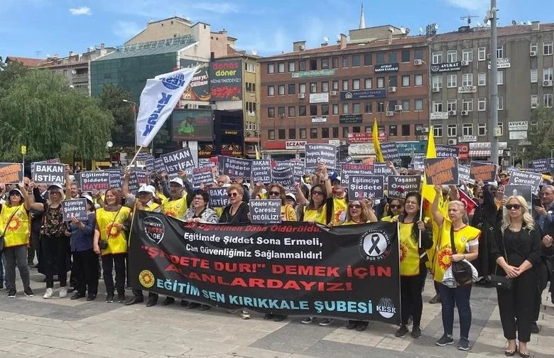 Eğitim-Sen Öğretmen Cinayetine Tepki Gösterdi - Kırıkkale Haber, Son Dakika Kırıkkale Haberleri