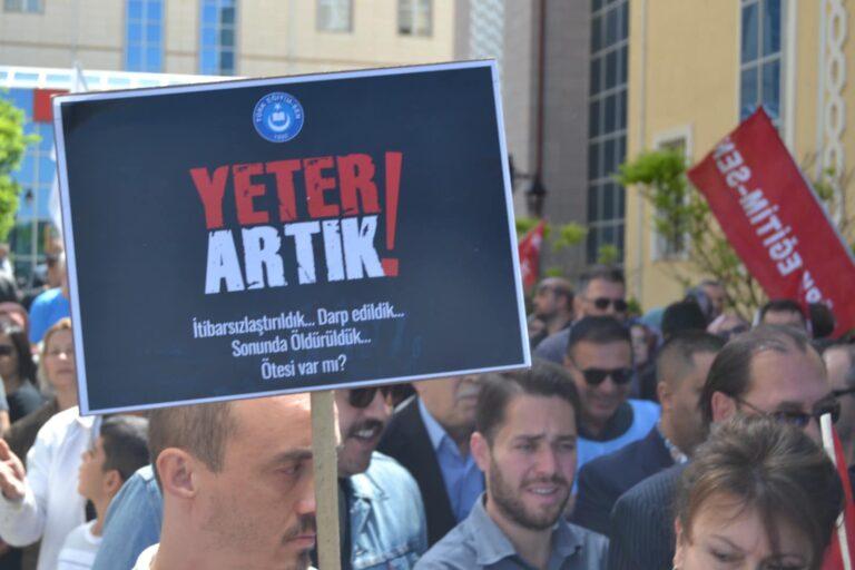 Öğretmenler Haykırdı '' Yeter Artık'' - Kırıkkale Haber, Son Dakika Kırıkkale Haberleri