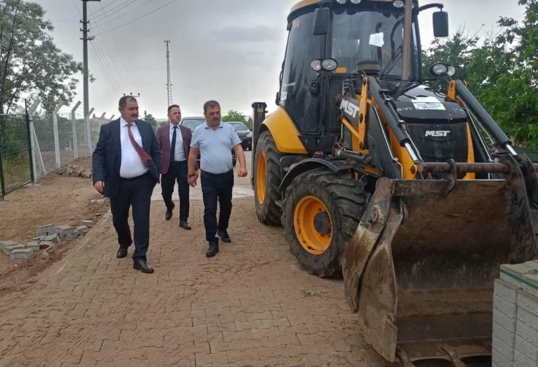 Balışeyh’te Kilit Parke Çalışmaları Devam Ediyor - Kırıkkale Haber, Son Dakika Kırıkkale Haberleri
