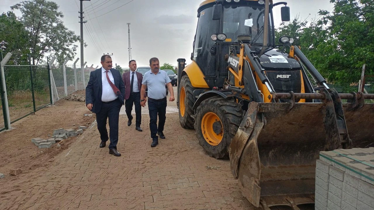 Balışeyh’te Kilit Parke Çalışmaları Devam Ediyor - Kırıkkale Haber, Son Dakika Kırıkkale Haberleri