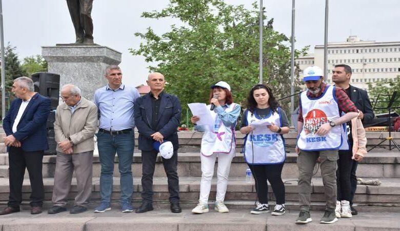 1 Mayıs kutlamaları Kırıkkale'de coşkuyla gerçekleşti - Kırıkkale Haber, Son Dakika Kırıkkale Haberleri