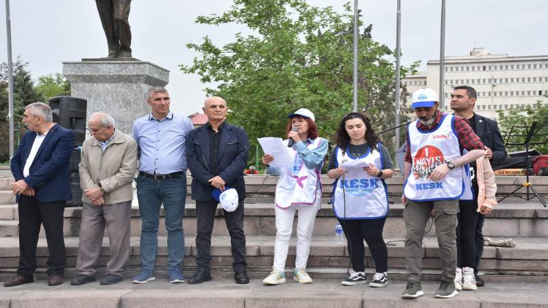 1 Mayıs kutlamaları Kırıkkale'de coşkuyla gerçekleşti - Kırıkkale Haber, Son Dakika Kırıkkale Haberleri