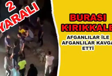 Kırıkkale'de Mülteciler Kavga,Etti İki Kişi Yaralı - Kırıkkale Haber, Son Dakika Kırıkkale Haberleri