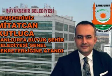 Şanlıurfa Büyükşehir Belediyesi Genel Sekreteri Olarak Atandı - Kırıkkale Haber, Son Dakika Kırıkkale Haberleri