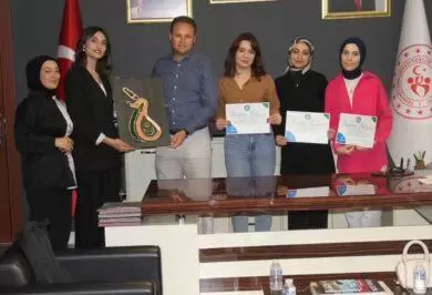 El emeği göz nuru eserler hediye edildi - Kırıkkale Haber, Son Dakika Kırıkkale Haberleri