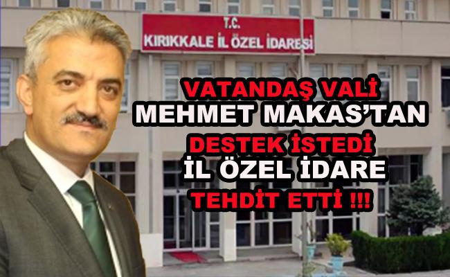 Özel İdare Vatandaşı Ceza İle Tehdit Ediyor - Kırıkkale Haber, Son Dakika Kırıkkale Haberleri
