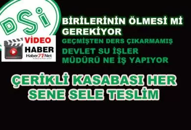 Çerikli Kasabası Sele Teslim - Kırıkkale Haber, Son Dakika Kırıkkale Haberleri