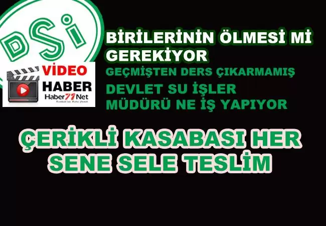 Çerikli Kasabası Sele Teslim - Kırıkkale Haber, Son Dakika Kırıkkale Haberleri