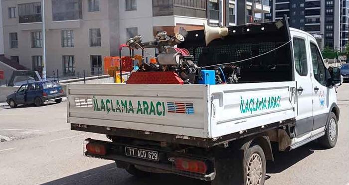 Yahşihan’ın Her Bölgesi İlaçlanıyor - Kırıkkale Haber, Son Dakika Kırıkkale Haberleri