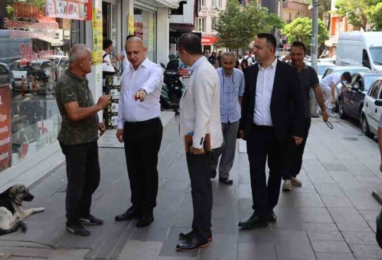 Önal, Cadde Esnaflarının Sorunlarını Dinledi - Kırıkkale Haber, Son Dakika Kırıkkale Haberleri