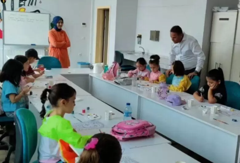 gunes,-yahsihan-genclik-merkezi’nde-yaz-okullari’ni-ziyaret-etti