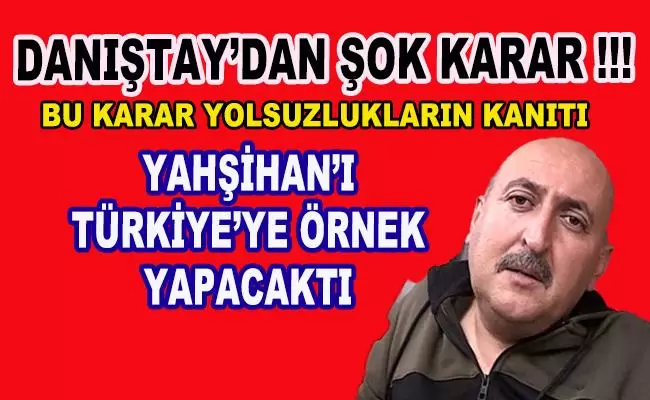 Yahşihan Belediyesi Danıştayın Gündeminde - Kırıkkale Haber, Son Dakika Kırıkkale Haberleri Yahşihan Belediyesi Danıştayın Gündeminde - Kırıkkale Haber, Son Dakika Kırıkkale Haberleri