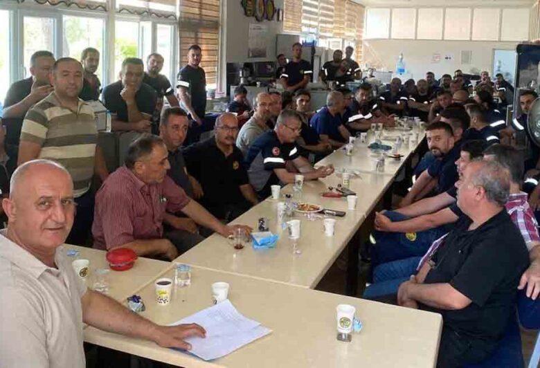 Türk Metal Sendikası’ndan Saha Ziyareti - Kırıkkale Haber, Son Dakika Kırıkkale Haberleri