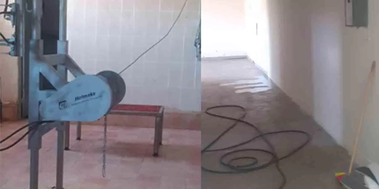 Keskinde Mezbahane Yenileniyor - Kırıkkale Haber, Son Dakika Kırıkkale Haberleri