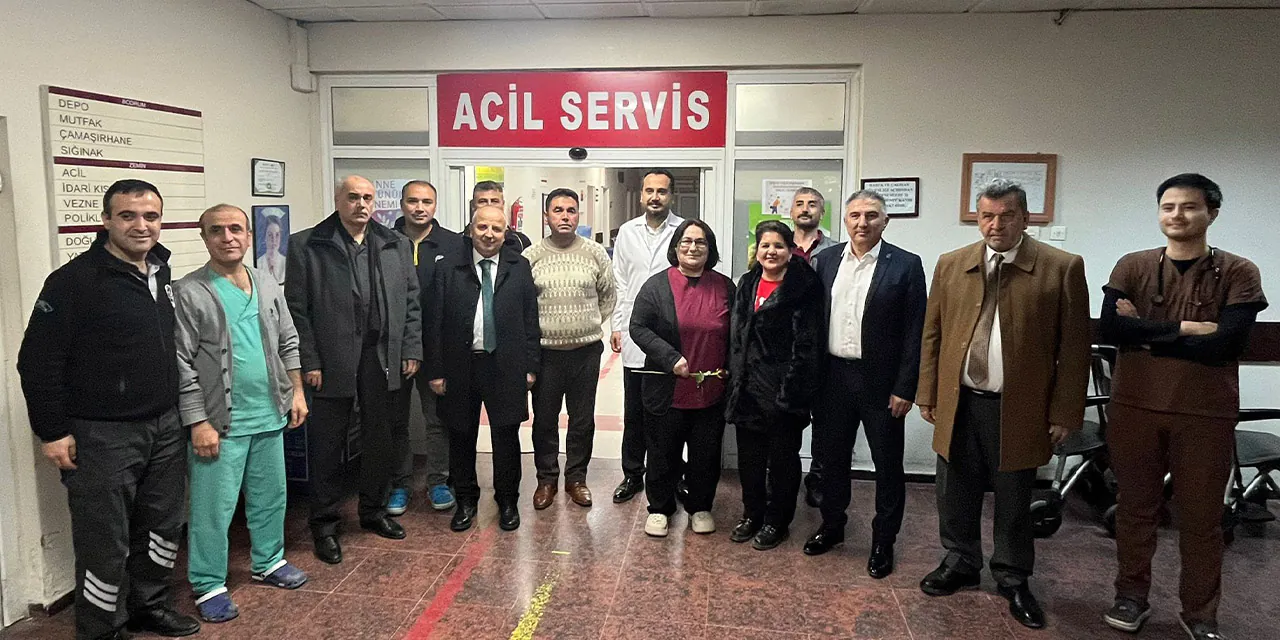 Başkan Cönger'den Yılbaşında görevli personele anlamlı ziyaret - Kırıkkale Haber, Son Dakika Kırıkkale Haberleri