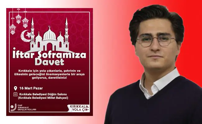 CHP Kırıkkale Gençlik Kolları’ndan Birlik ve Dayanışma İftarı! - Kırıkkale Haber, Son Dakika Kırıkkale Haberleri