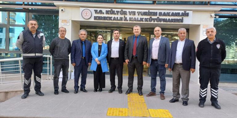 Kültür Memur-Sen,Beklentilerini Kütüphane Müdürü ile paylaştı - Kırıkkale Haber, Son Dakika Kırıkkale Haberleri
