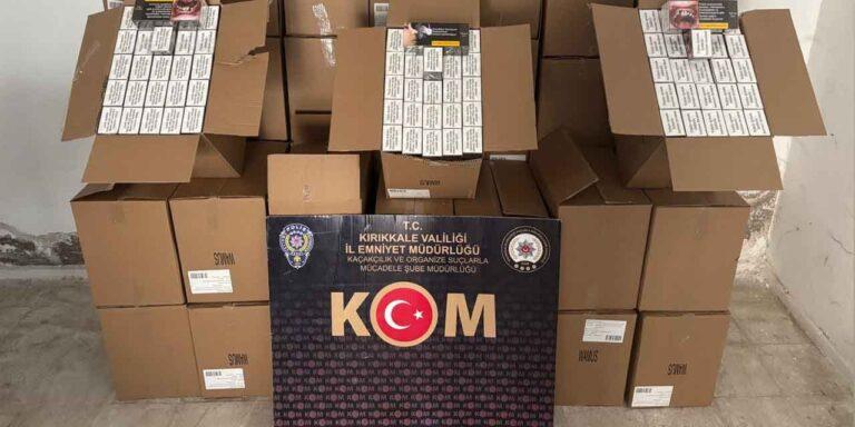 Binlerce makaron ele geçirildi - Kırıkkale Haber, Son Dakika Kırıkkale Haberleri