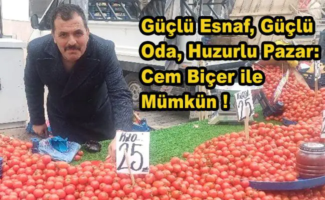 “Tezgâhın Güvencesi, Birliğin Sesi: Cem Biçer!” - Kırıkkale Haber, Son Dakika Kırıkkale Haberleri