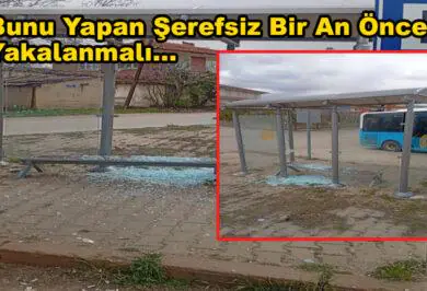 Karşıyaka Mahallesi’nde Otobüs Duraklarına Zarar Verildi - Kırıkkale Haber, Son Dakika Kırıkkale Haberleri