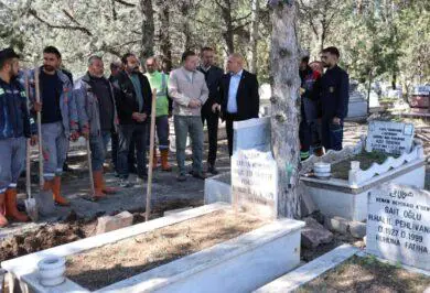 Mezarlıkların su problemi gideriliyor - Kırıkkale Haber, Son Dakika Kırıkkale Haberleri