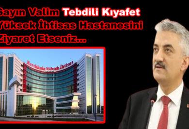 Tıp Fakültesinde Bir Değişim Rüzgârı,Darısı Yüksek İhtisas'a - Kırıkkale Haber, Son Dakika Kırıkkale Haberleri