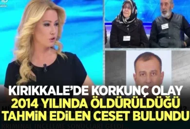 14 Yıldır Kayıp Ceset Derin Dondurcudan Çıktı - Kırıkkale Haber, Son Dakika Kırıkkale Haberleri