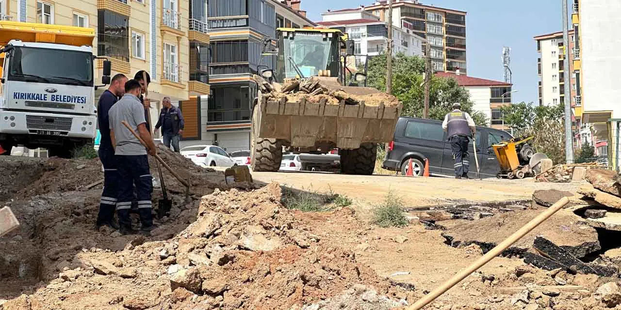 Bozulan yollar yeniden yapılıyor - Kırıkkale Haber, Son Dakika Kırıkkale Haberleri