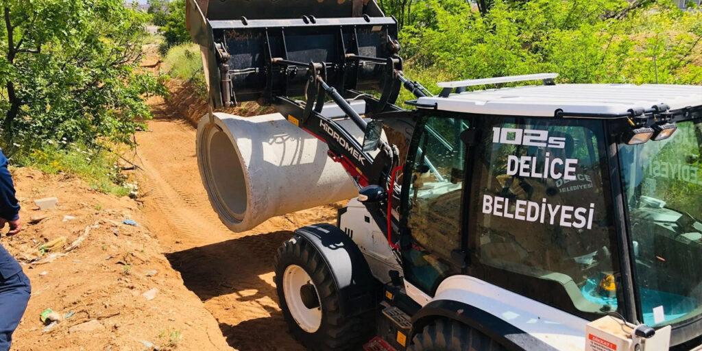 Delice’de TOKİ yolu yapılıyor - Kırıkkale Haber, Son Dakika Kırıkkale Haberleri
