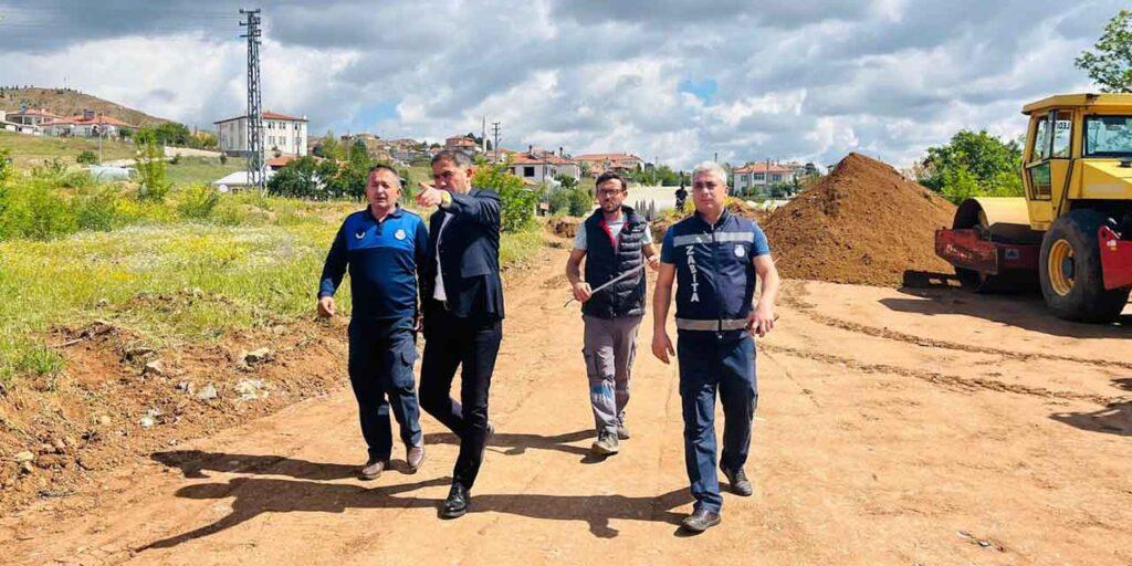 Delice’de TOKİ yolu yapılıyor - Kırıkkale Haber, Son Dakika Kırıkkale Haberleri