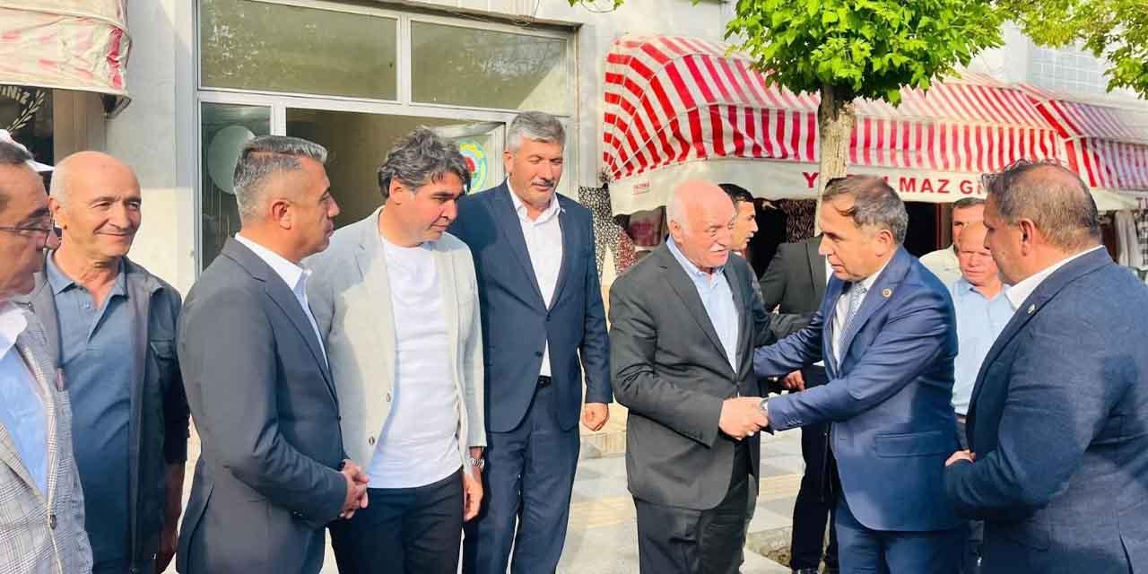Bayraktar, Delice’de çiftçilerle buluştu