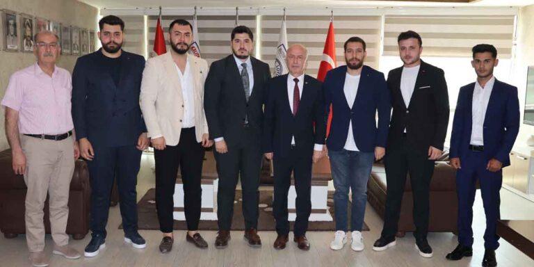 Genç MÜSİAD heyetinden TSO’ya ziyaret - Kırıkkale Haber, Son Dakika Kırıkkale Haberleri