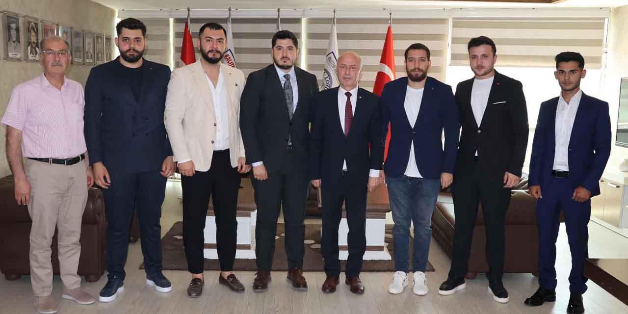 Genç MÜSİAD heyetinden TSO’ya ziyaret - Kırıkkale Haber, Son Dakika Kırıkkale Haberleri