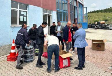 Sulakyurt Belediyesi’nden itfaiye ekibine destek - Kırıkkale Haber, Son Dakika Kırıkkale Haberleri
