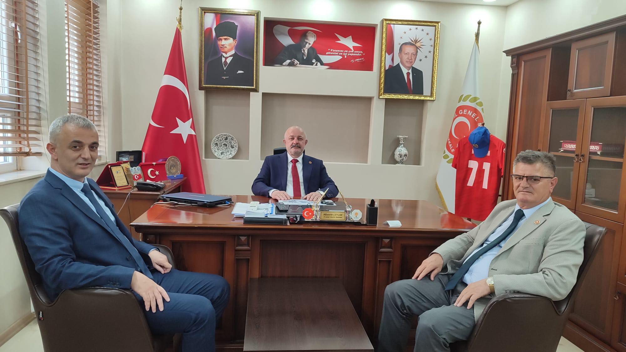 Kırıkkale Tarım Müdürü Ateş’ten İl Genel Meclisi’ne ziyaret - Kırıkkale Haber, Son Dakika Kırıkkale Haberleri