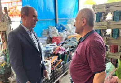 Akyüz, Balışeyh esnafını ziyaret etti - Kırıkkale Haber, Son Dakika Kırıkkale Haberleri