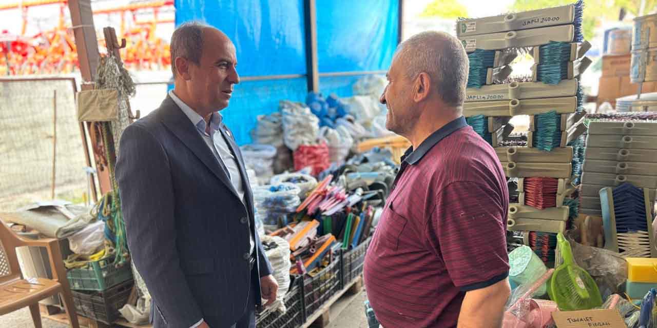 Akyüz, Balışeyh esnafını ziyaret etti - Kırıkkale Haber, Son Dakika Kırıkkale Haberleri Akyüz, Balışeyh esnafını ziyaret etti - Kırıkkale Haber, Son Dakika Kırıkkale Haberleri
