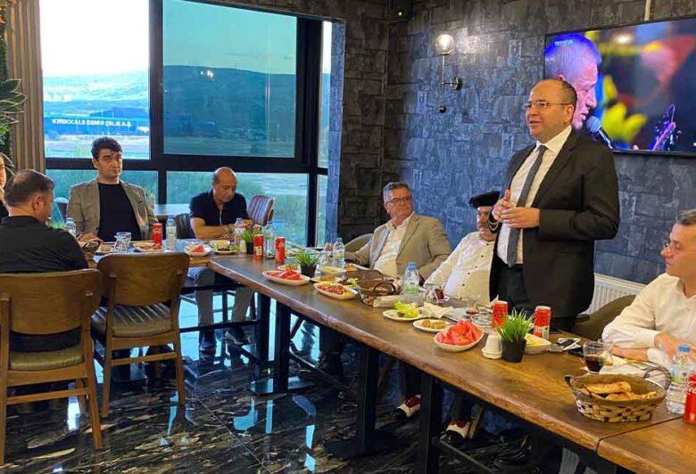 Kaymakam Çil’e veda yemeği - Kırıkkale Haber, Son Dakika Kırıkkale Haberleri
