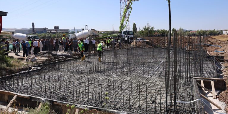 Gasilhane ve mezarlık hizmet binasının temeli atıldı - Kırıkkale Haber, Son Dakika Kırıkkale Haberleri