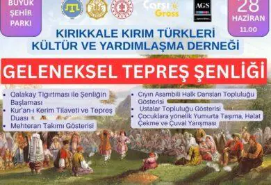 Geleneksel Tepreş Şenliği 28 Haziran’da Düzenlenecek - Kırıkkale Haber, Son Dakika Kırıkkale Haberleri