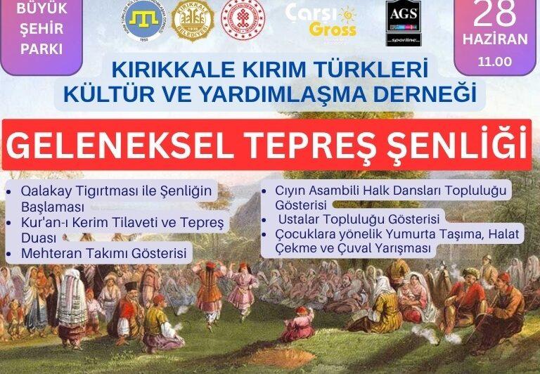 Geleneksel Tepreş Şenliği 28 Haziran’da Düzenlenecek - Kırıkkale Haber, Son Dakika Kırıkkale Haberleri