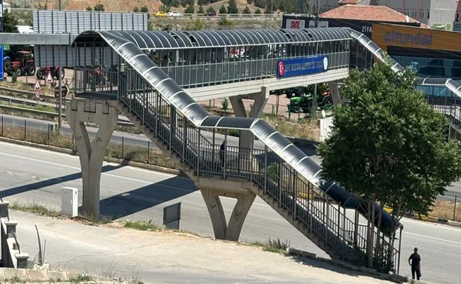 Kırıkkale’de Üst Geçit Çilesi Uzaya Gittik, Asansöre Gidemiyoruz! - Kırıkkale Haber, Son Dakika Kırıkkale Haberleri