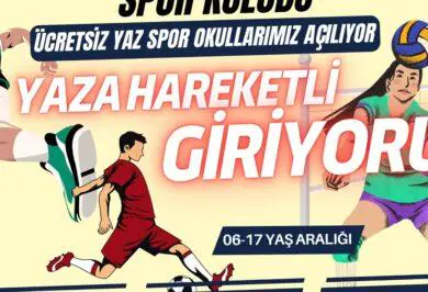 Yahşihan’da ücretsiz Yaz Spor Okulları başlıyor - Kırıkkale Haber, Son Dakika Kırıkkale Haberleri